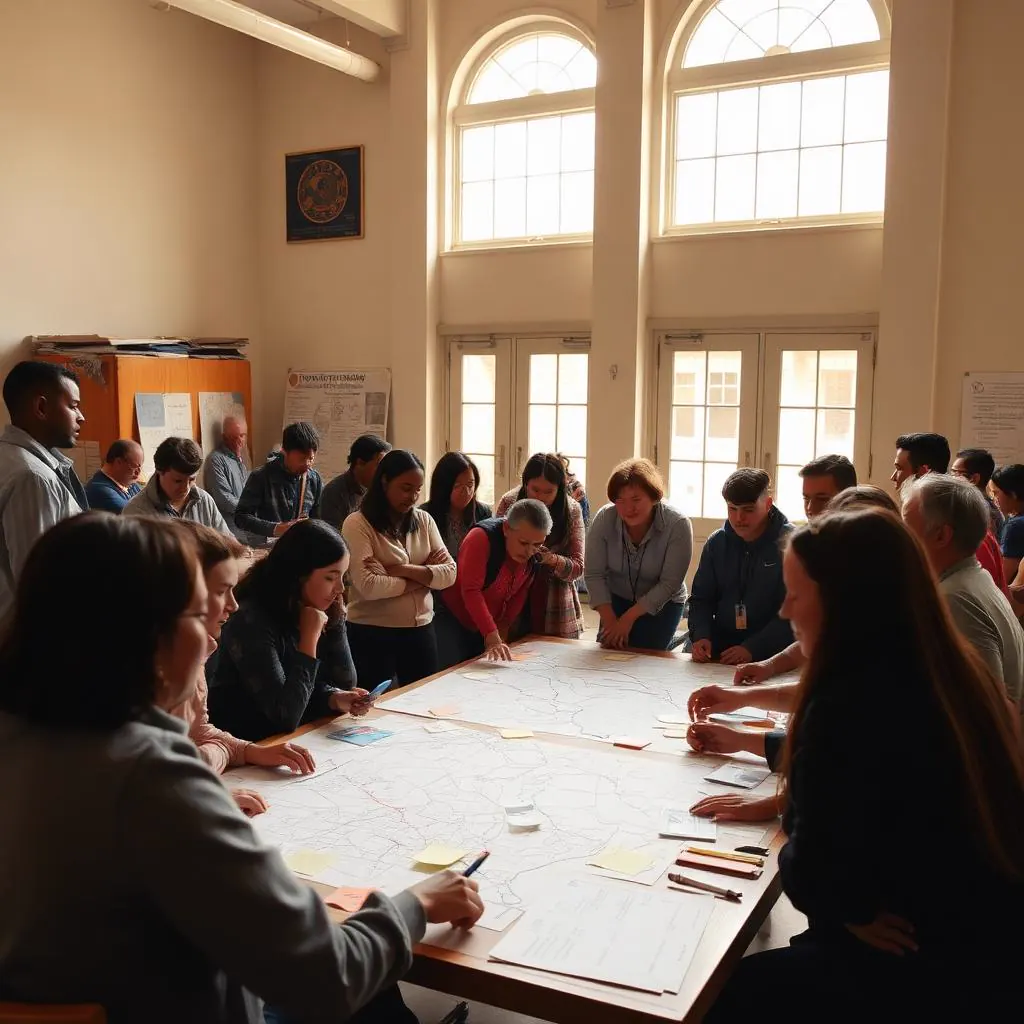 Participatory workshop with cultural workers
