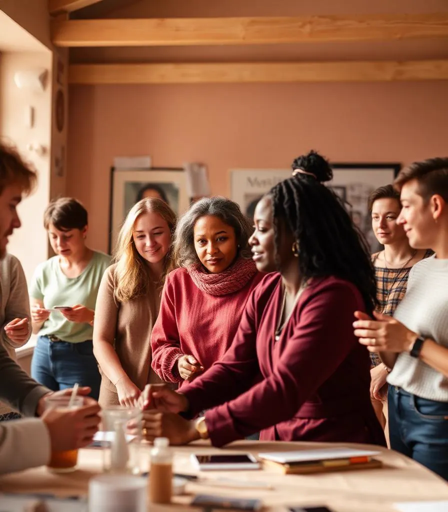 Collaborative cultural workshop bringing people together